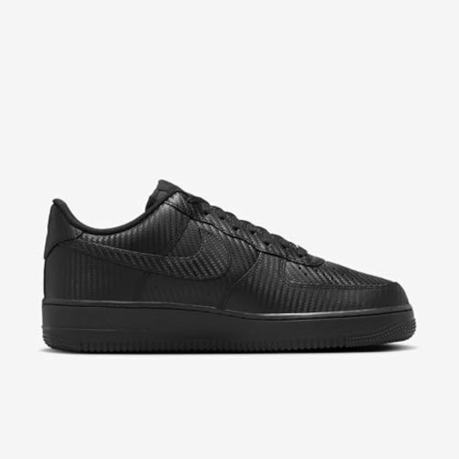 Nike Air Force 1 ’07 Men’s Shoes (HF2886-001, Black/Black) Size 7.5 – Black/Blac
