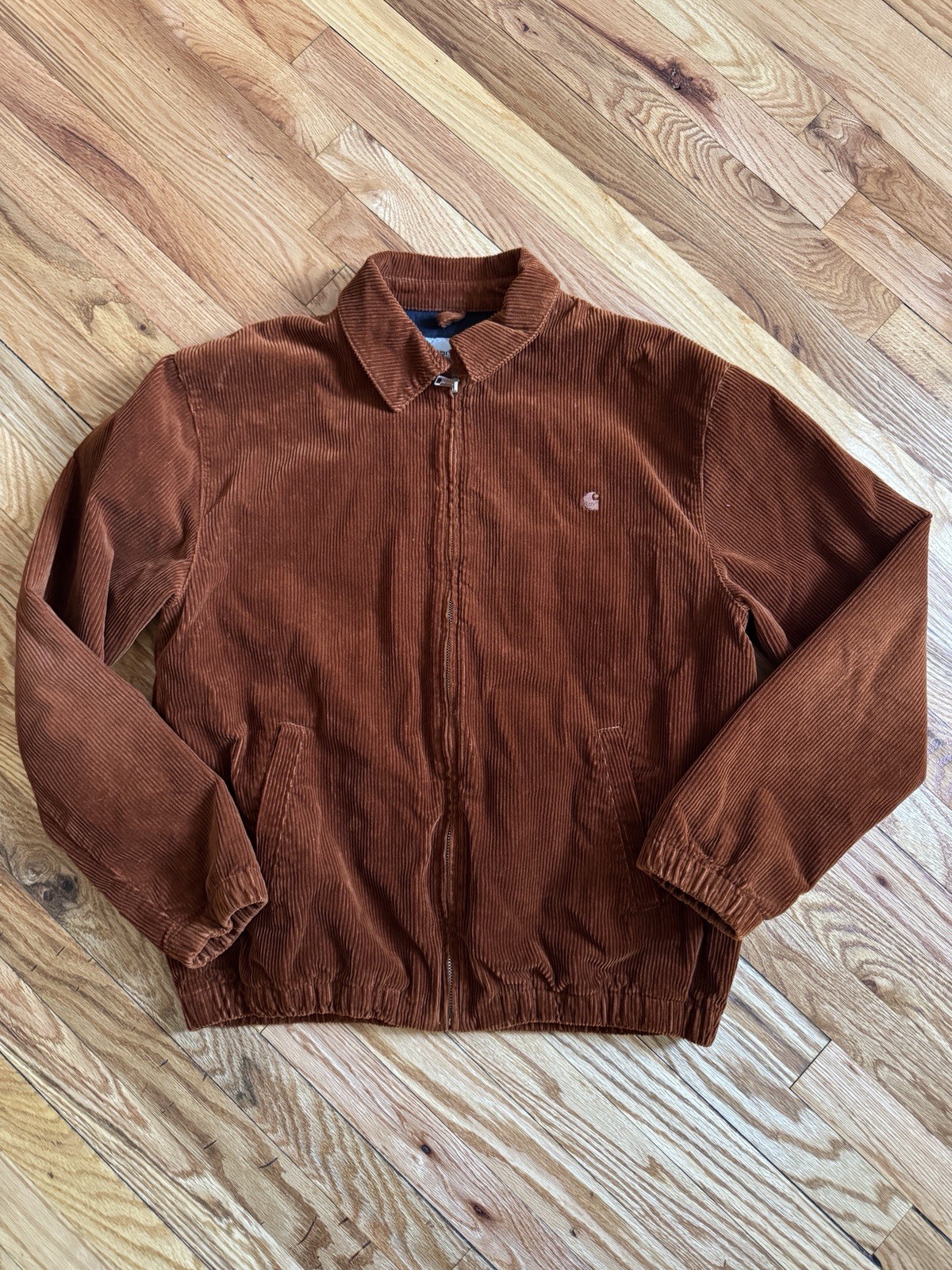 Carhartt WIP Madison Jacket – Burnt Orange/Terracotta – Size M