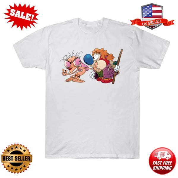 Ren And Stimpy funny t shirt FREESHIP