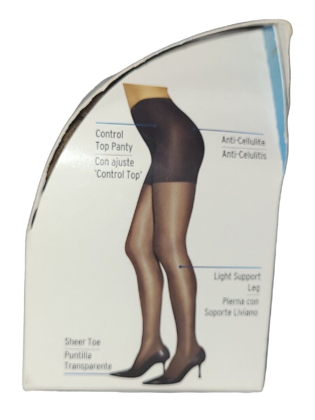 L’eggs Sheer Energy Control Top Anti-Cellulite Leg Pantyhose, B Suntan 91731