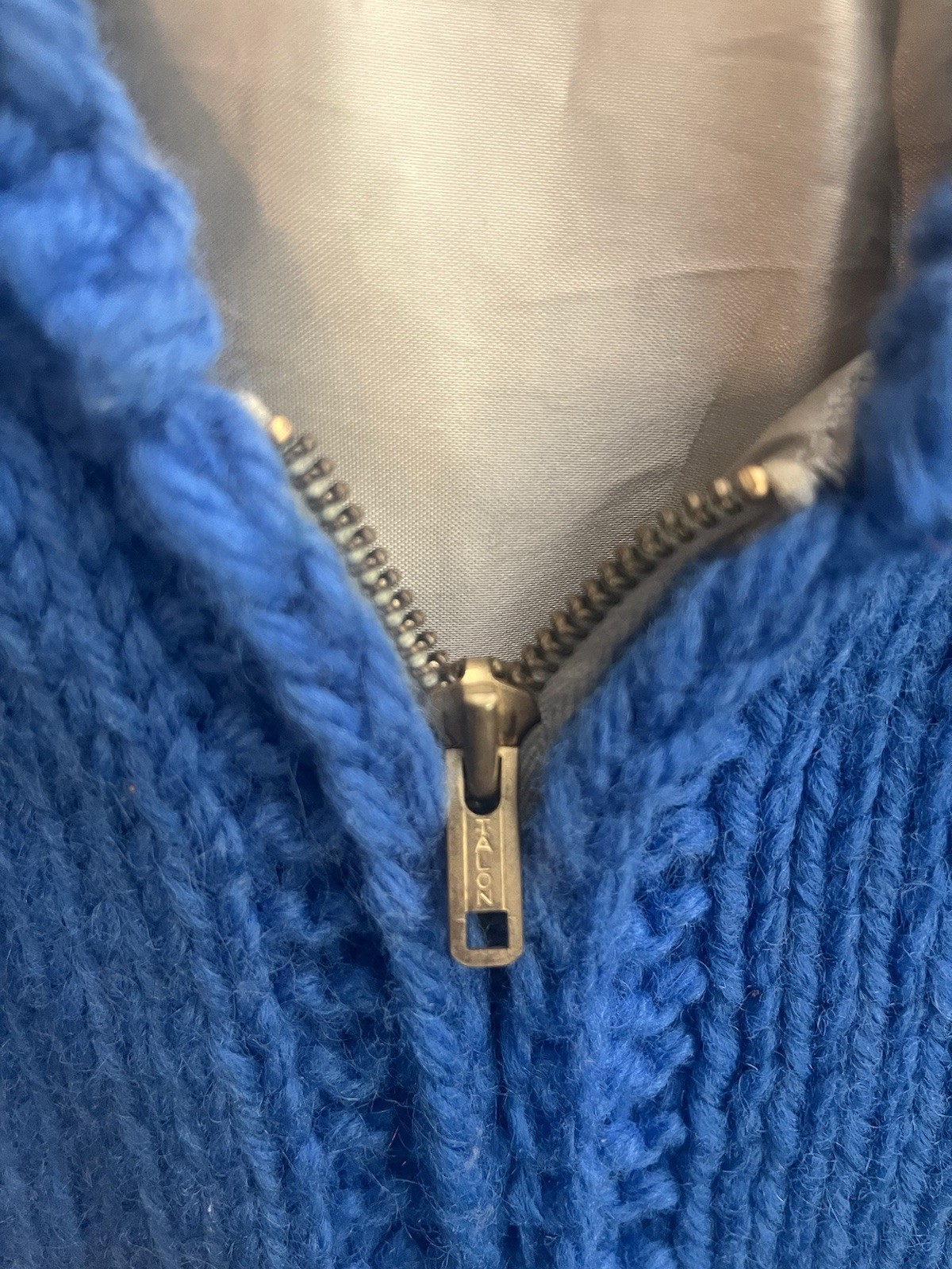 1950s True Vintage Custom Homemade Double Zip Lined Eskimo Native Cowichan Talon