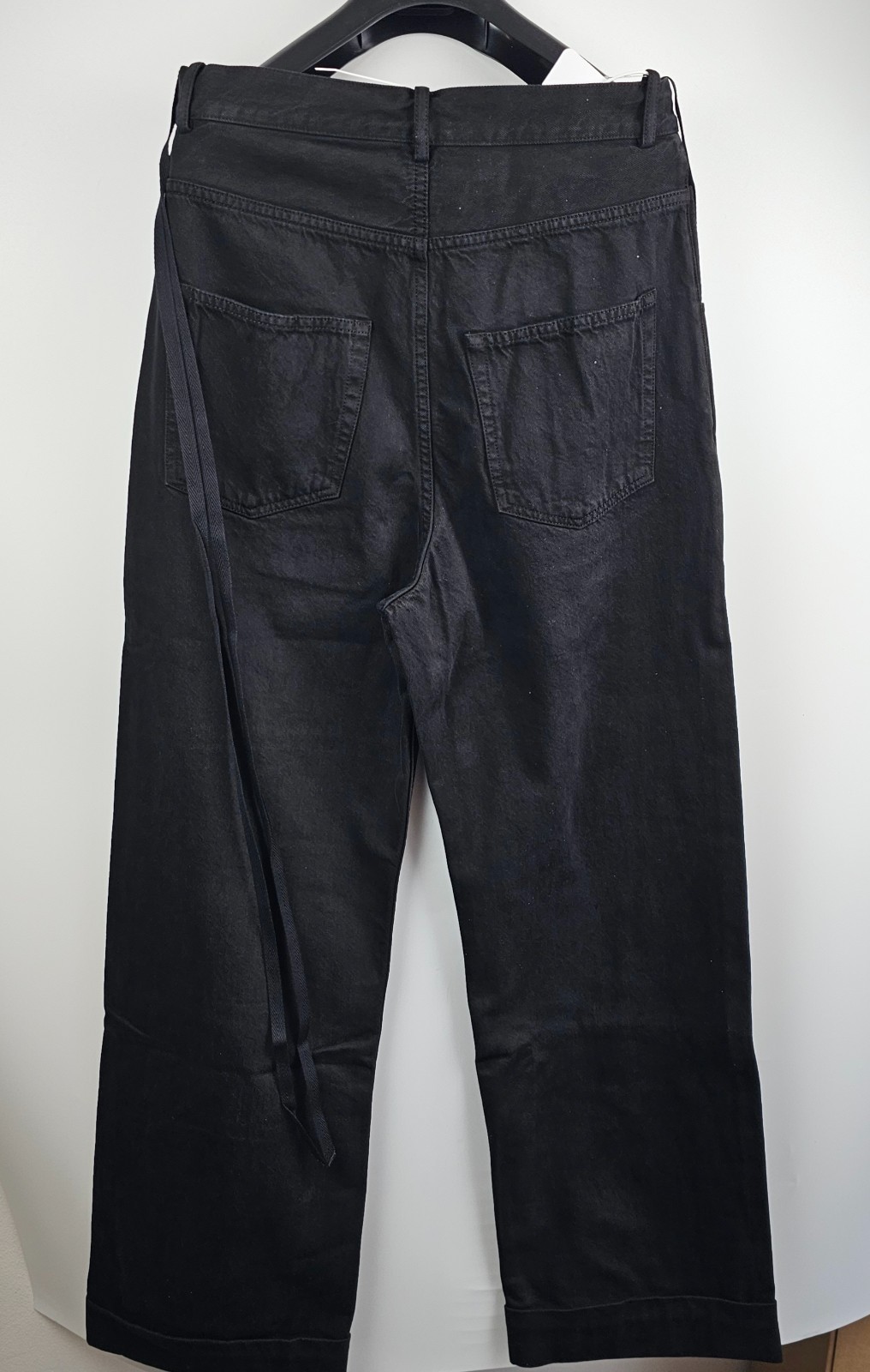 ANN DEMEULEMEESTER Michael 5 Pocket Black High Comfort Pants New & Authentic