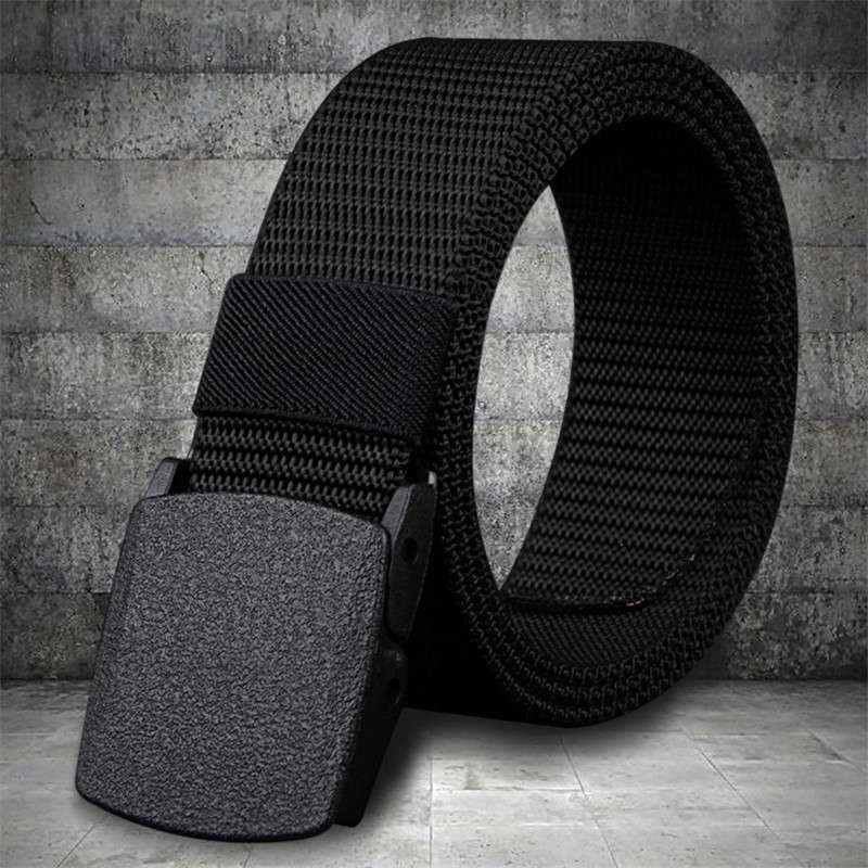 Trouser Belt Camo Army Nylon Black Quick Release Tactical Work Belts Military