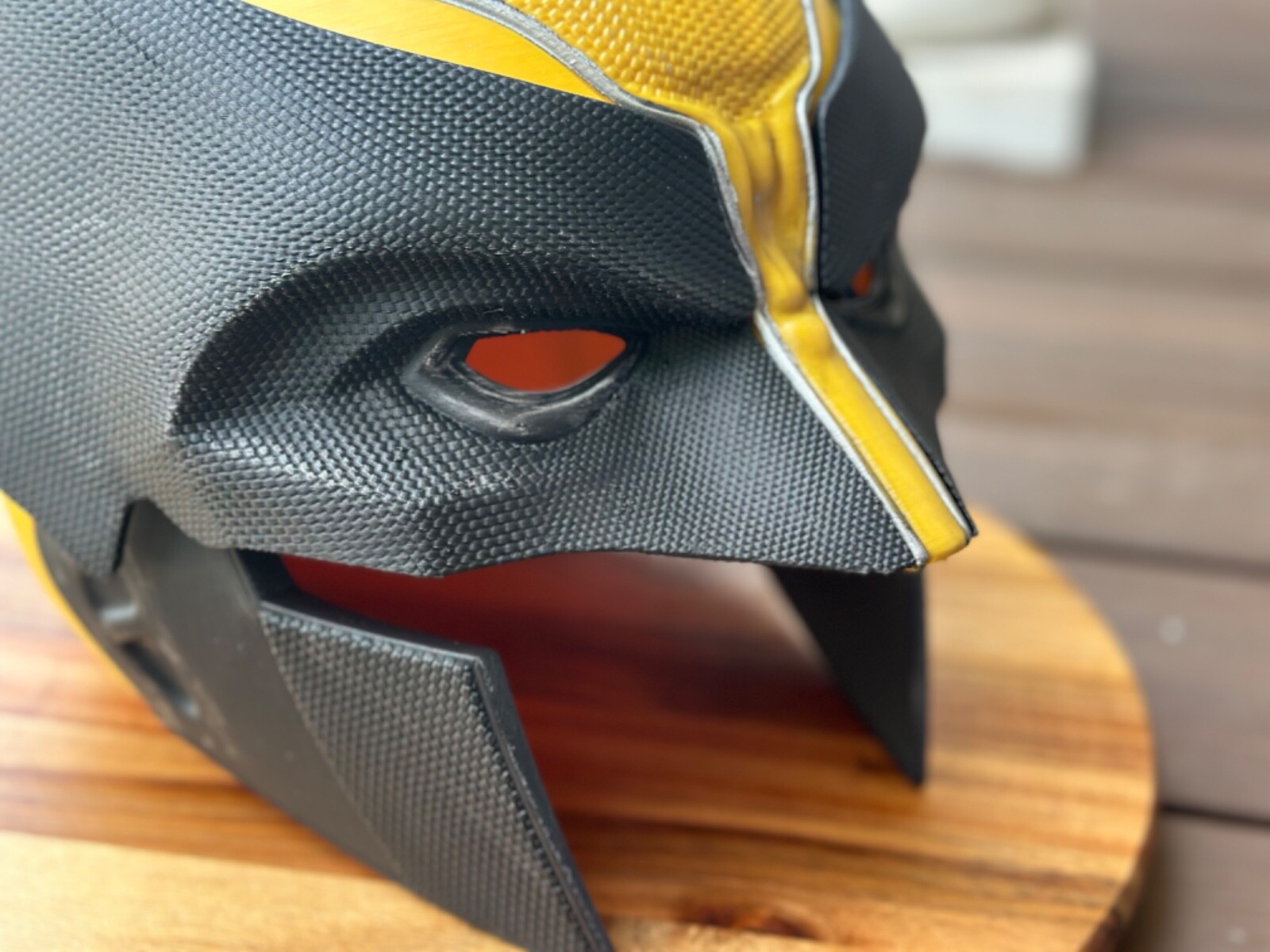 Weathered Wolverine Mask Helmet 3d Printed Logan X-Men Wearable or Display