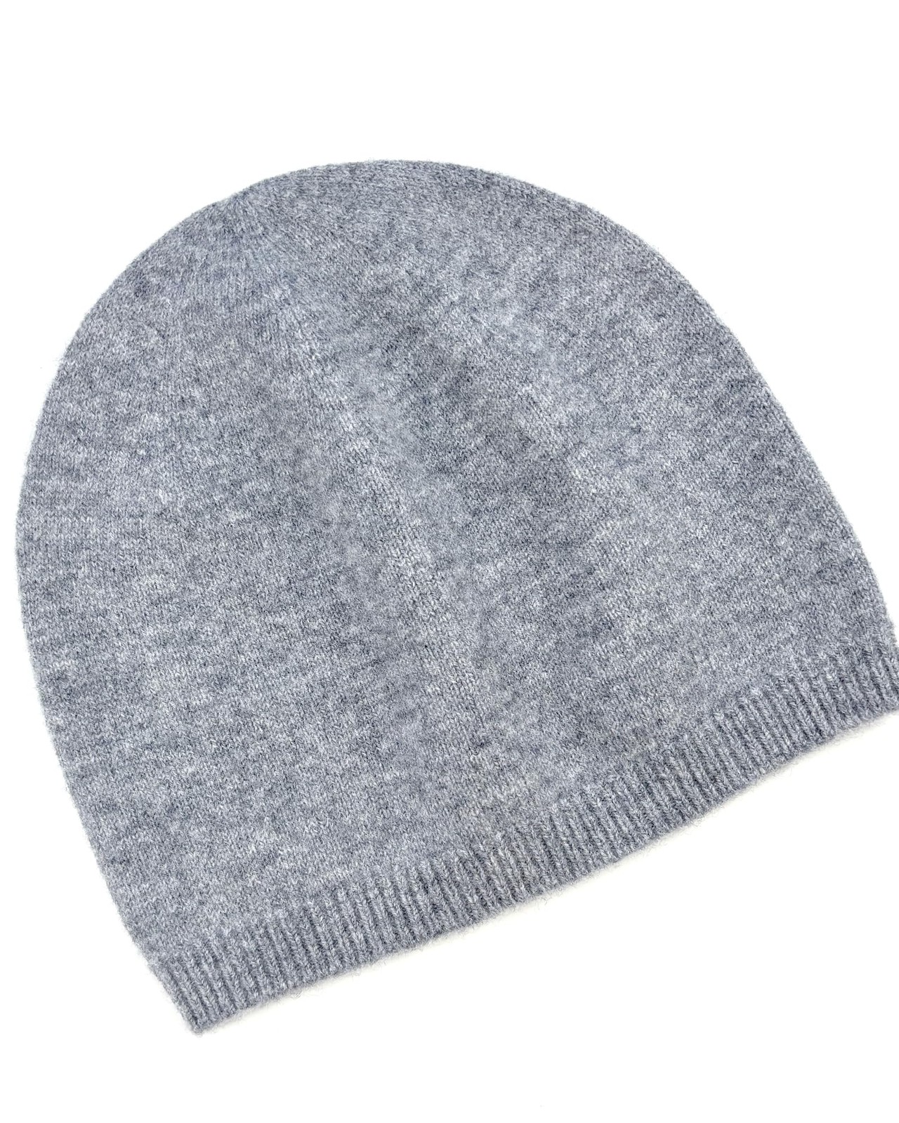EILIZ 100% Superfine Merino Wool Beanie Hat Winter Warm-2PLY One Size, Gray