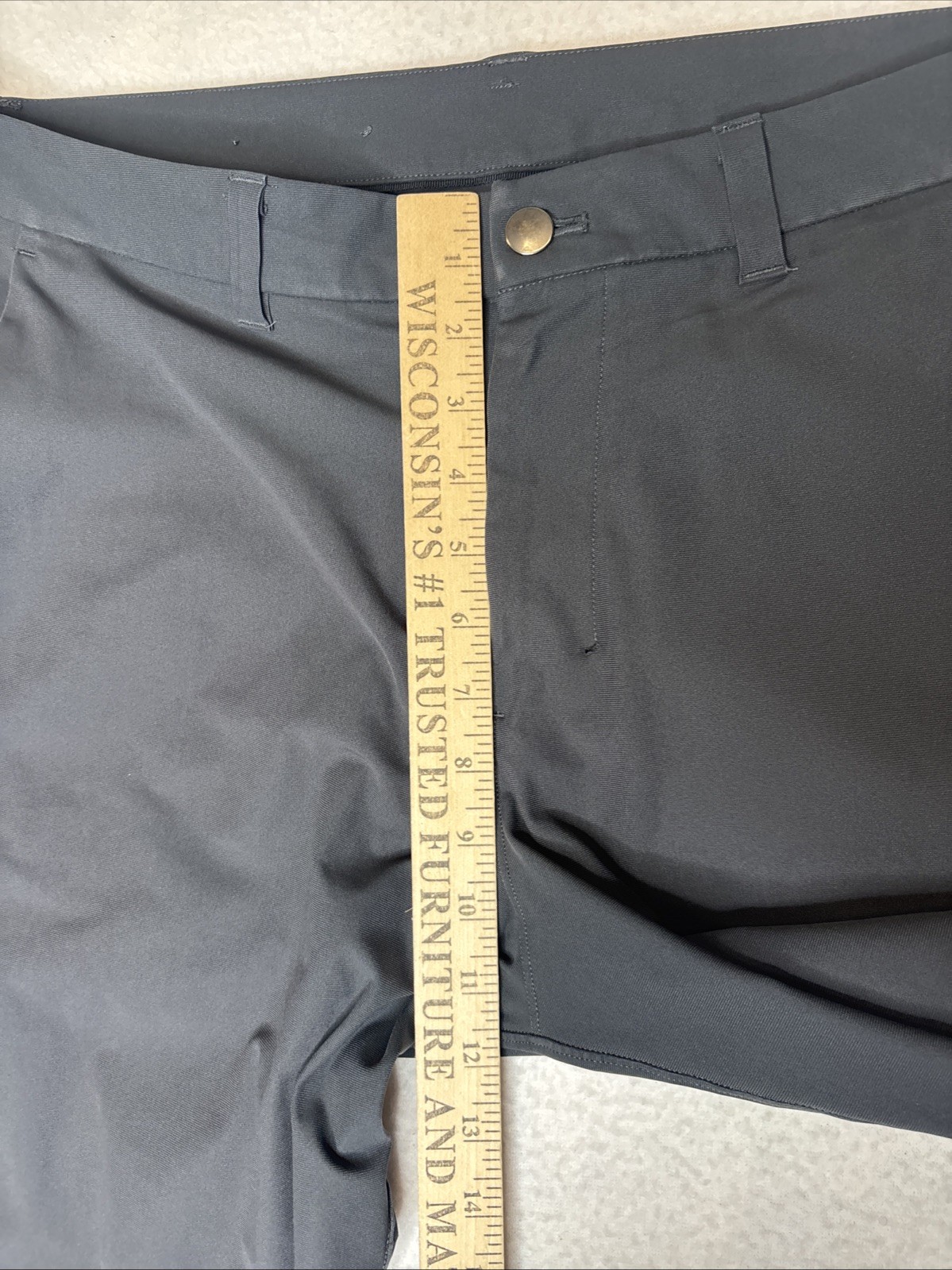 Lululemon Commission Pants Grey Men’s Size 36×32 Classic ABC Warpstreme LM5AF2S