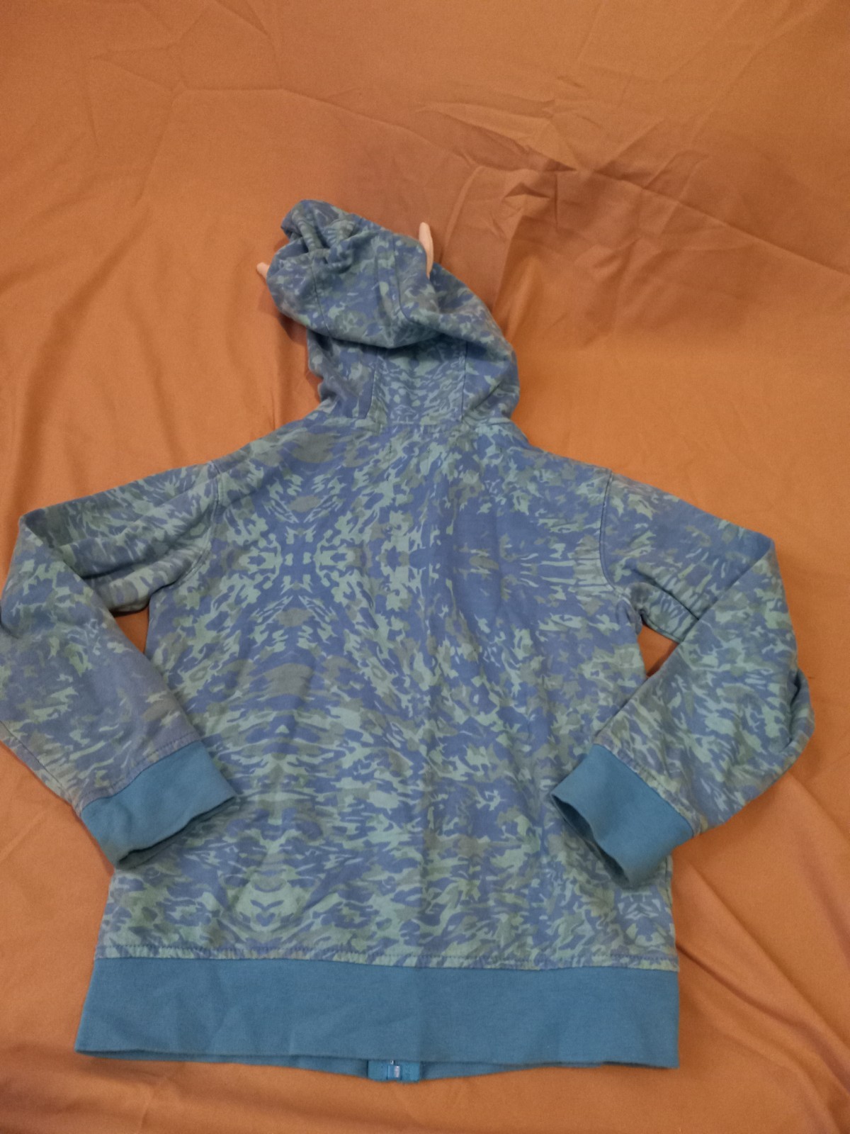 Volcom Brand Monster Zip up Hood with Eye mask Toddler sz 5