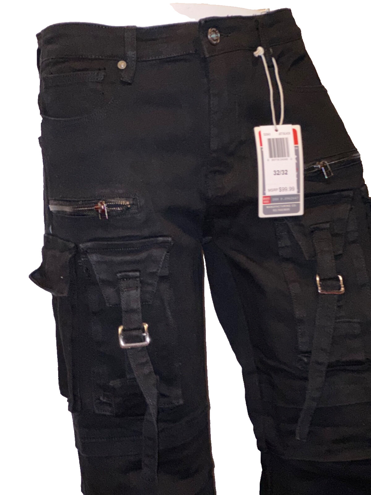 Men’s Bleeker Bleeker Relaxed Fit Jeans Utility Denim (Jet Black) Baggy D2543