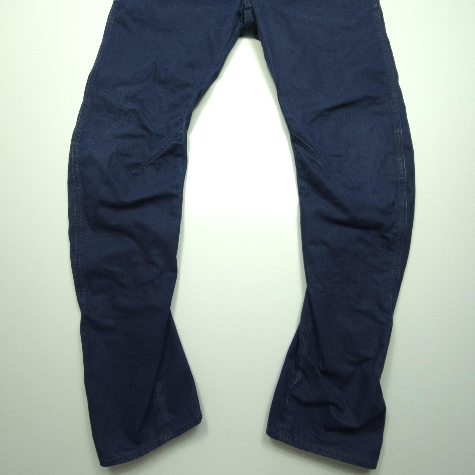 G-Star Raw Mens Jeans 33×32 Blue Button Fly Arc Zip 3D Slim Zip Pocket Tapered