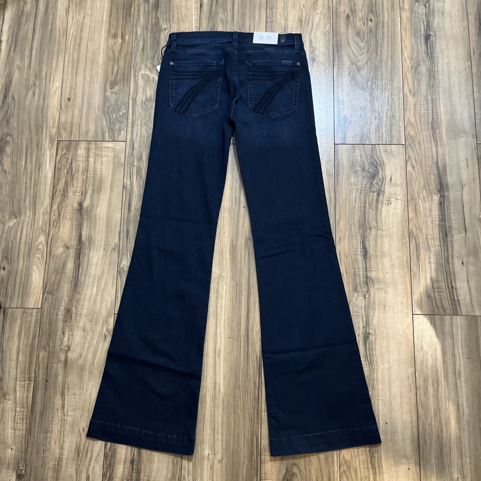 7 FOR ALL MANKIND DOJO Original Trouser Jeans 28 in BBLS