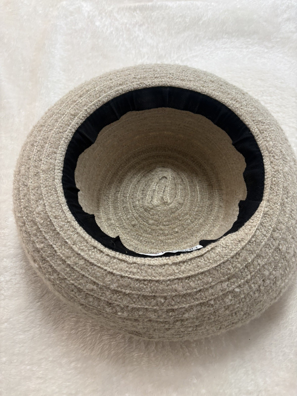 Vtg Toucan Collection New York Hats Bucket Sunhat Pair Tan & Chocolate