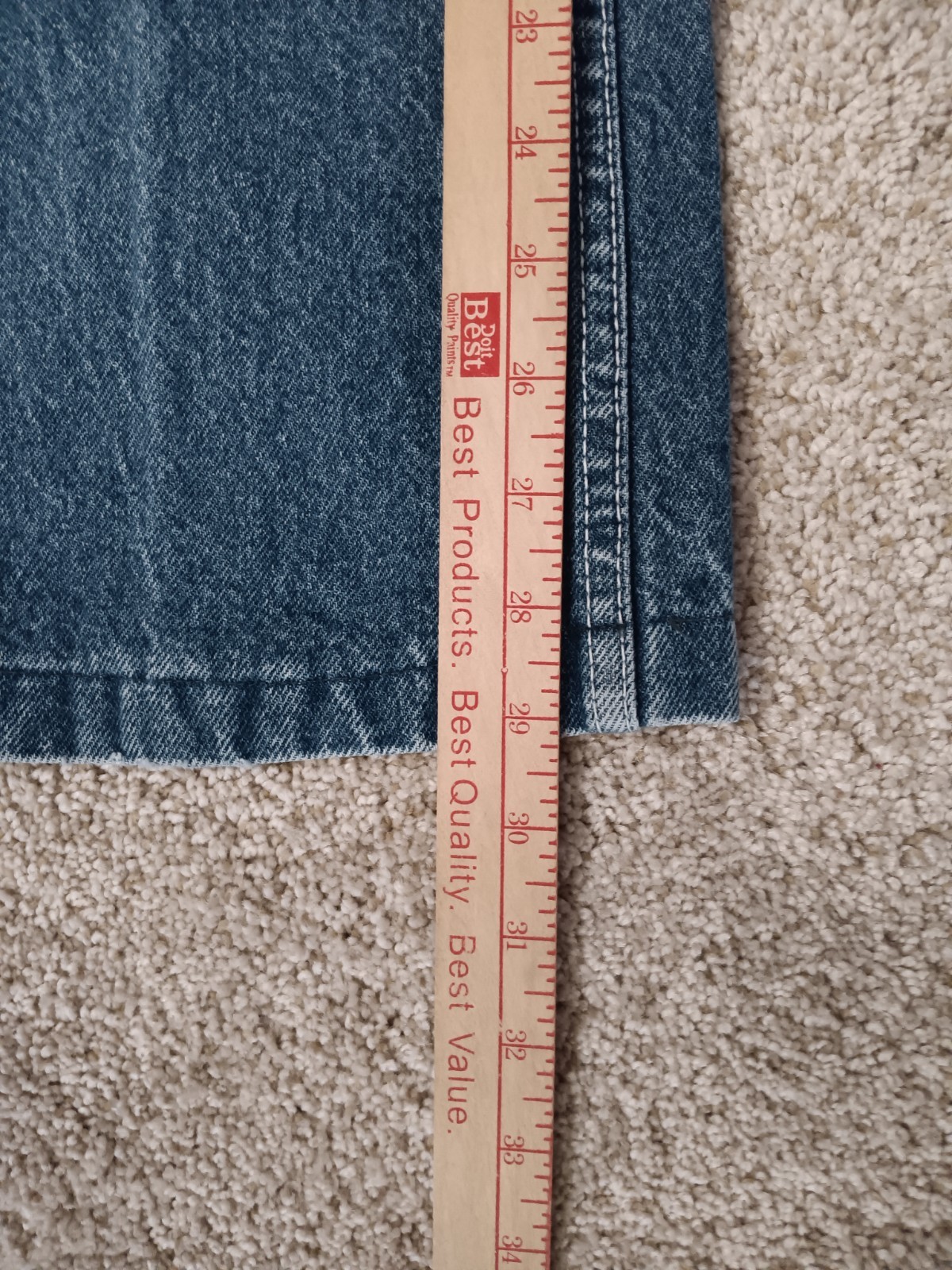 VTG 1980s Kenny Rogers by Karman Jeans Sz 33( 30″w x 29″l) USA Western Denim