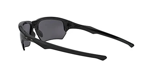 0OO9363-0264 OAKLEY MEN’S FLAK BETA RECTANGULAR POLISHED BLACK-BLACK IRIDIUM