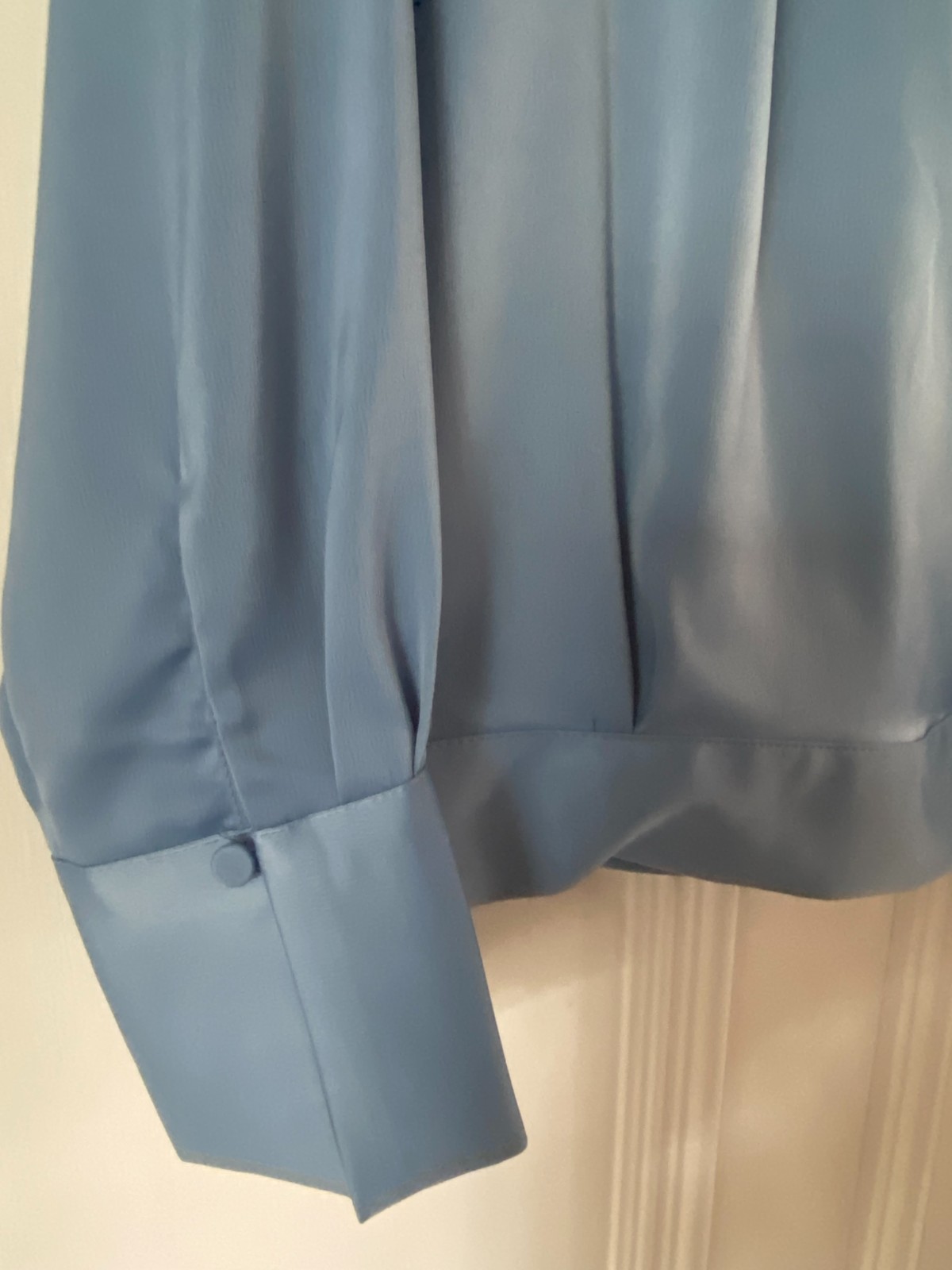 Lindex blouse, Tiffany blue, size M, new and unworn