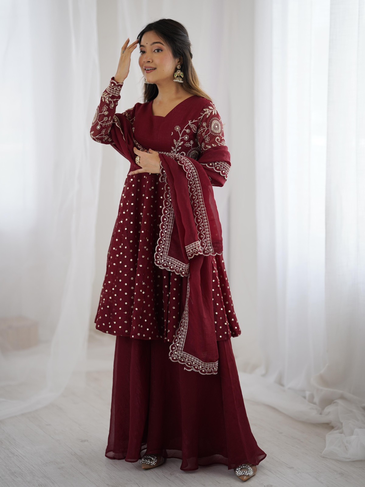 Readymade Bollywood Indian Pakistani Designer Wedding Party Suit Salwar Dress