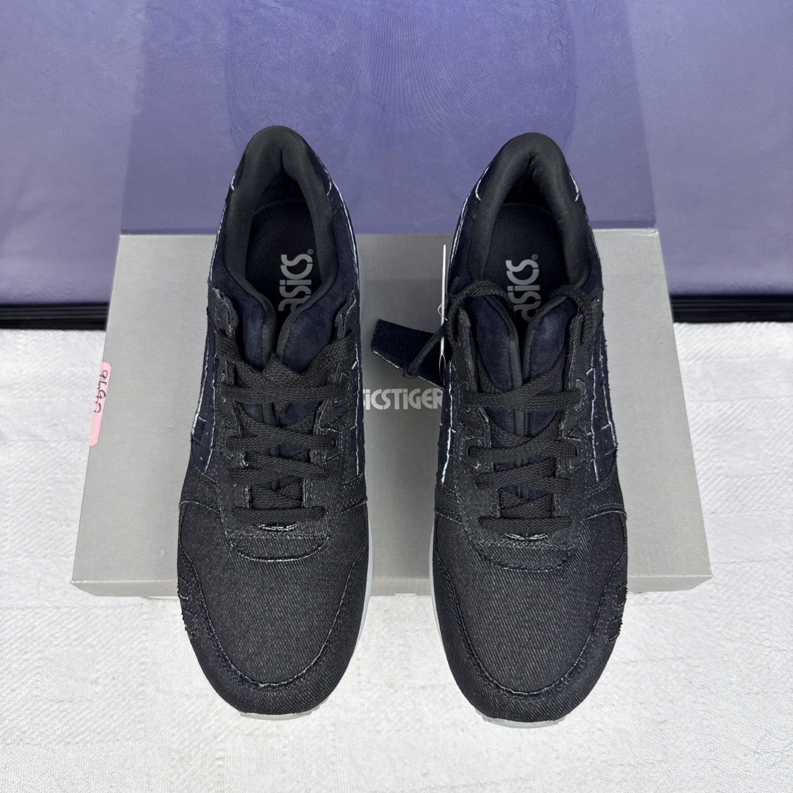 Asics Gel-Lyte 3 Mid Grey/Black Mens Size 8.5 H7ZNQ-9690 Japanese Denim