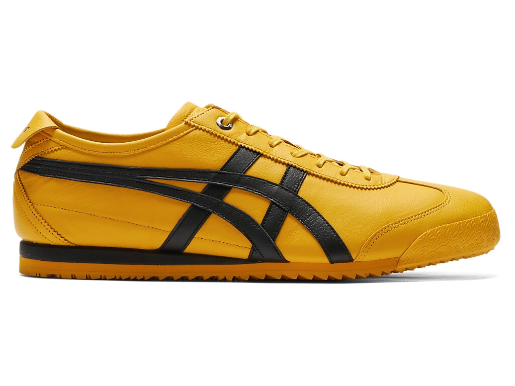 Onitsuka Tiger Mexico 66 SD 1183A872-752 Yellow Black Sneakers New Box