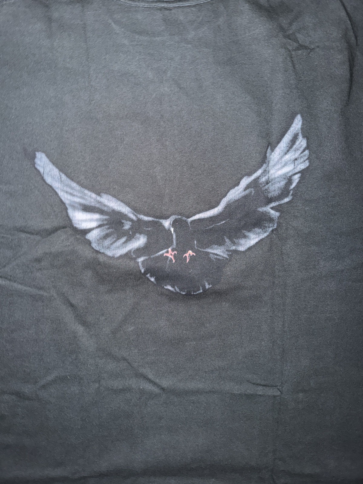 Yeezy Gap Balenciaga Dove Longsleeve Tee Size Large Color Black Kanye West✅