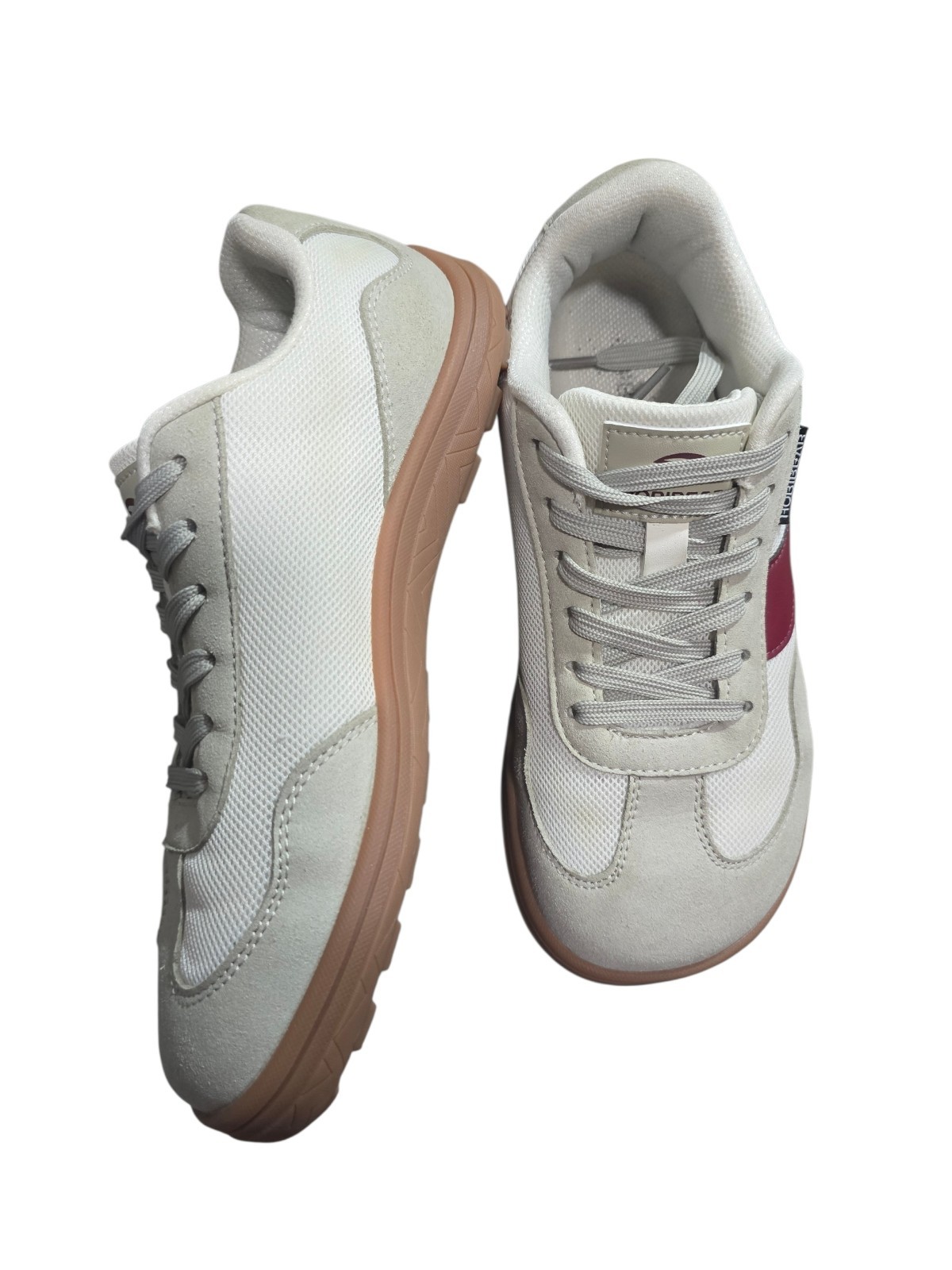 HOBIBEAR Barefoot Size 38 Walking Sneakers Wide Toe Box Zero Drop Shoes Women