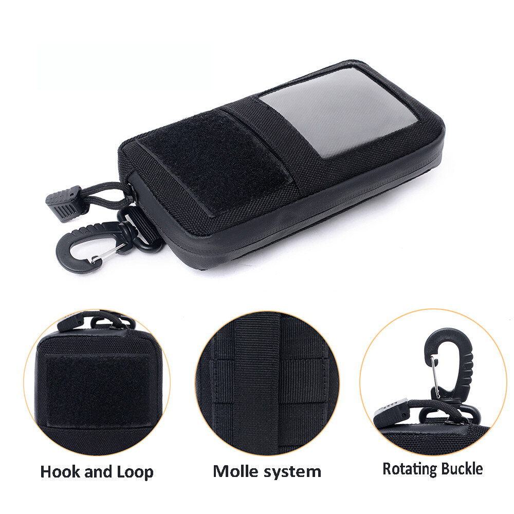 Tactical Card Bag Wallet EDC Molle Pouch Waterproof Key Holder Money Case Pack