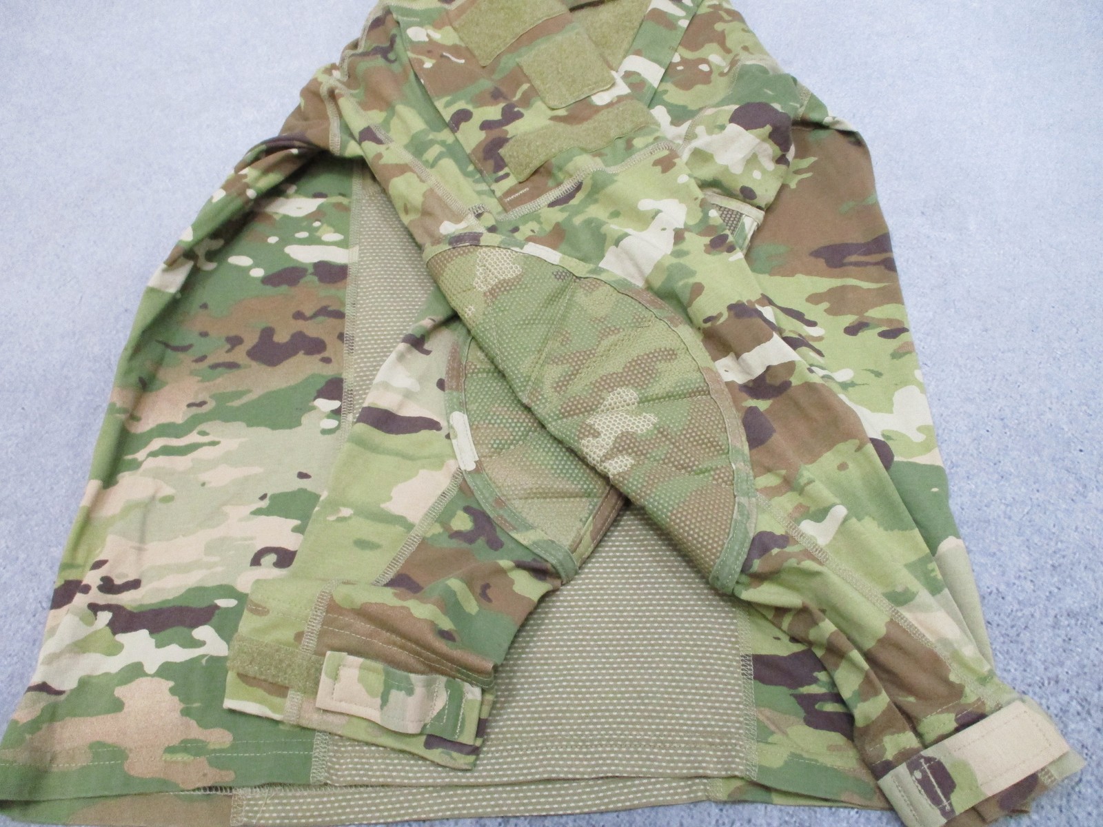 Team Soldier Certified Gear Army Combat Shirt MultiCam Padded Elbows Size S