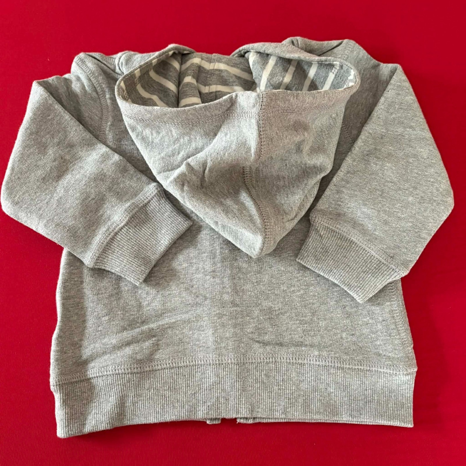 Hanna Andersson Cute Cotton French Terry Hoodie Jacket. Size 12-18 Months, 75 cm
