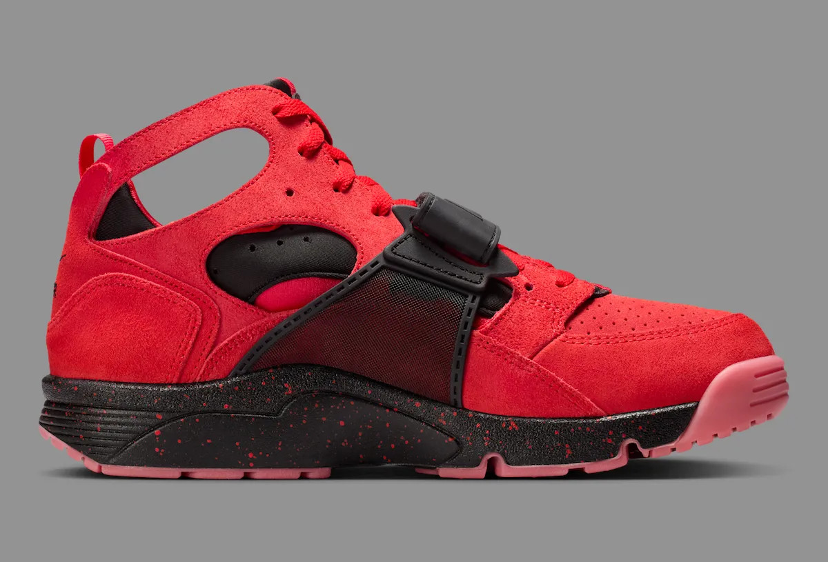 Nike Air Trainer Huarache Challenge Red Black IQ0615-600 sz 10 Men’s