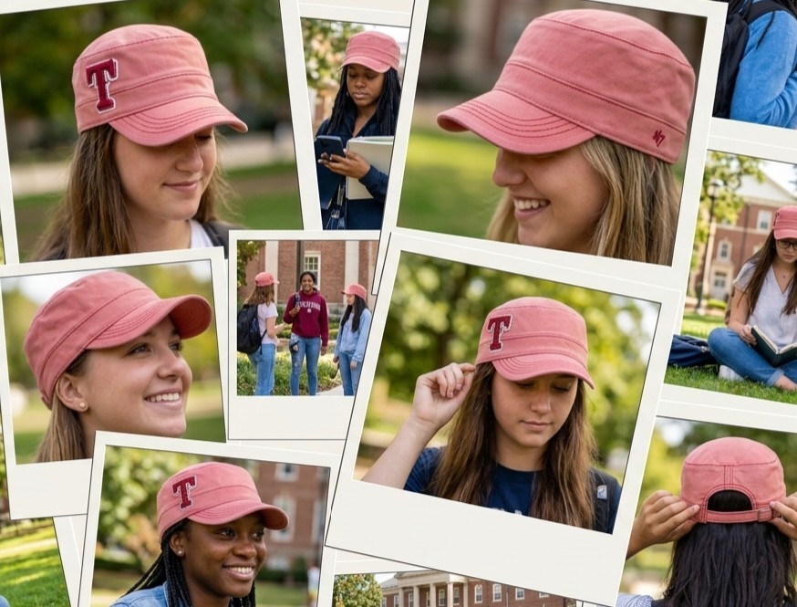 ’47 Pink Adjustable Cadet Cap Solid Embroidered Texas Rangers Logo One Size