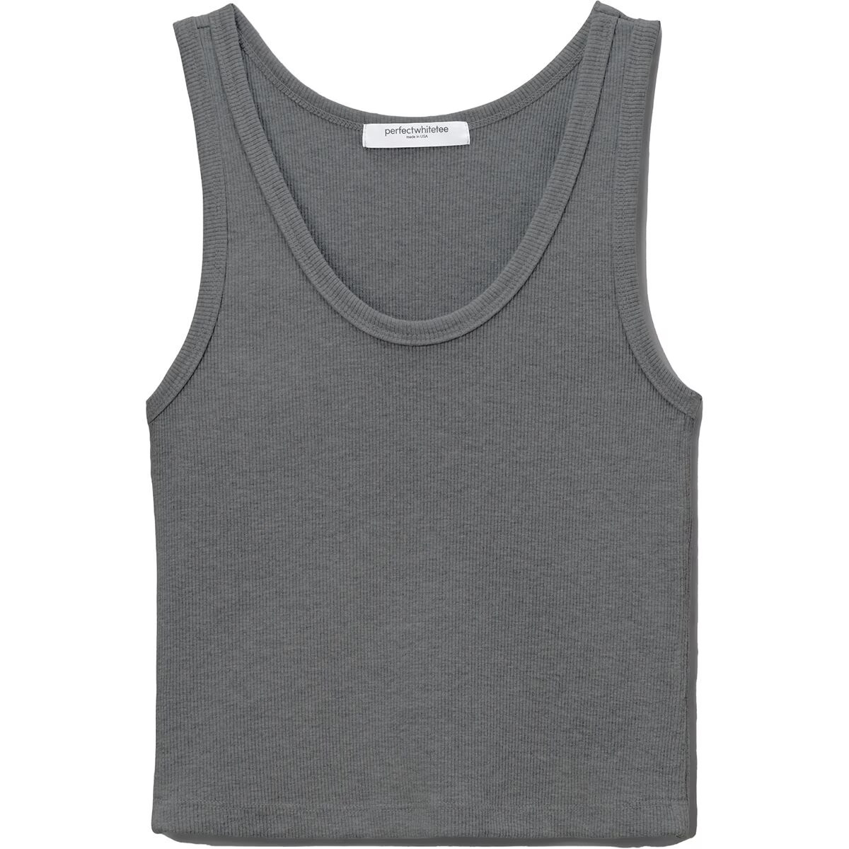 perfectwhitetee Hendrix Structured Rib Bra Friendly Tank Top – Women’s
