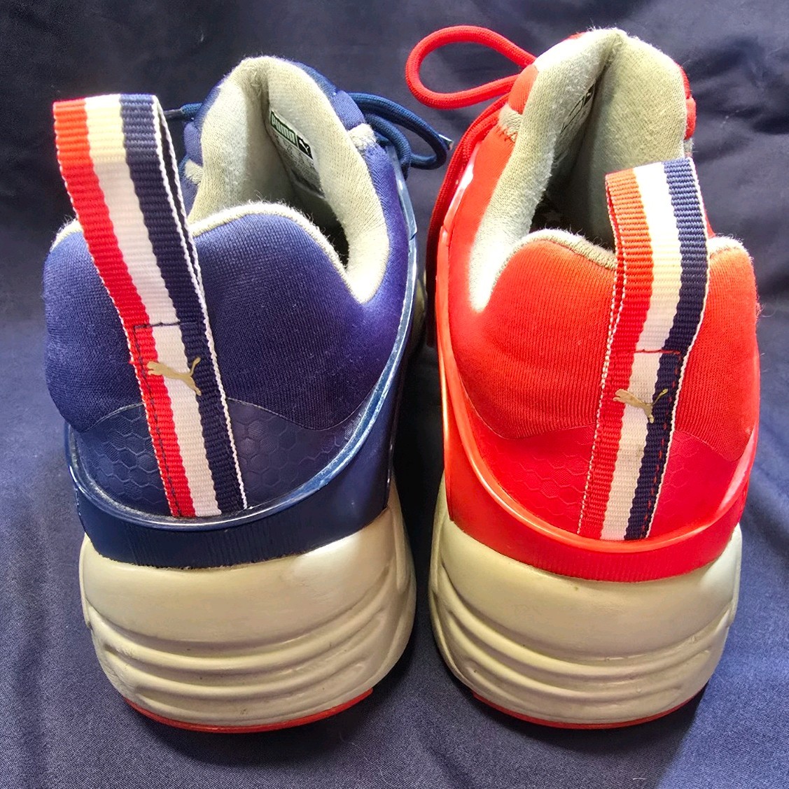 Puma Blaze Of Glory Red White Blue USA America Star Sneaker 362096-01 Mens Sz 10