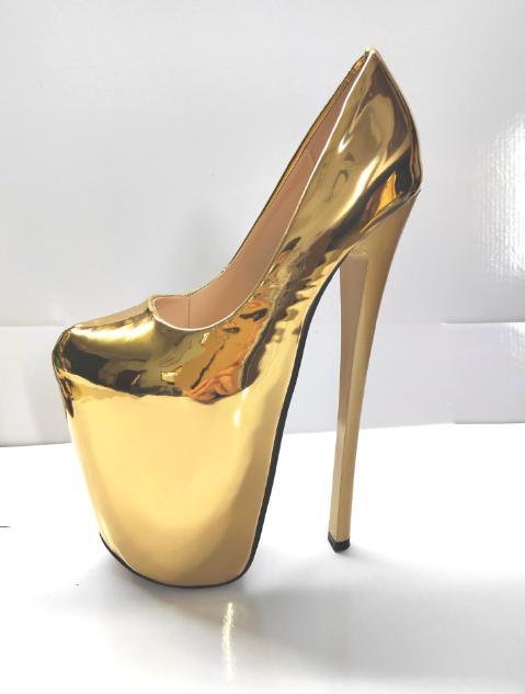 Super High Stiletto Heels 22 cm Womens Platform Club Dance Pumps Shoes Sexy 2025