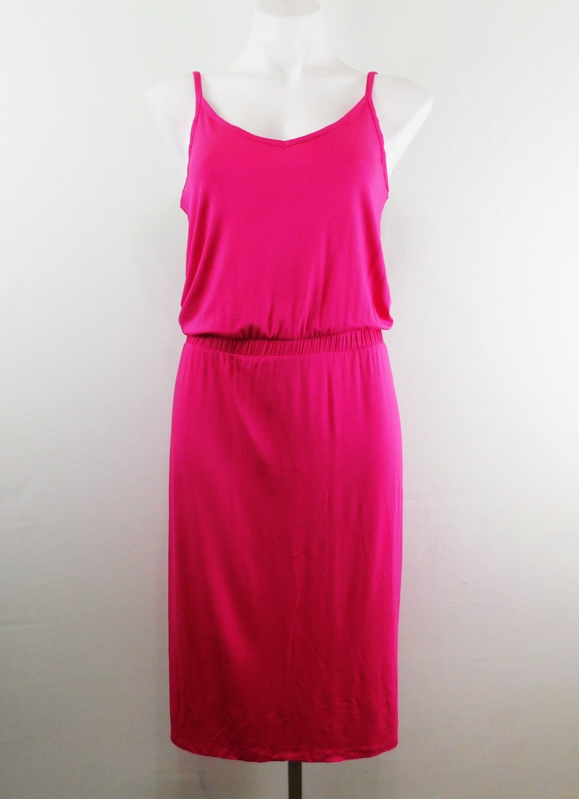 Warehouse Women Dress, Size 12, Pink, 95% Viscose, 5% Spandex