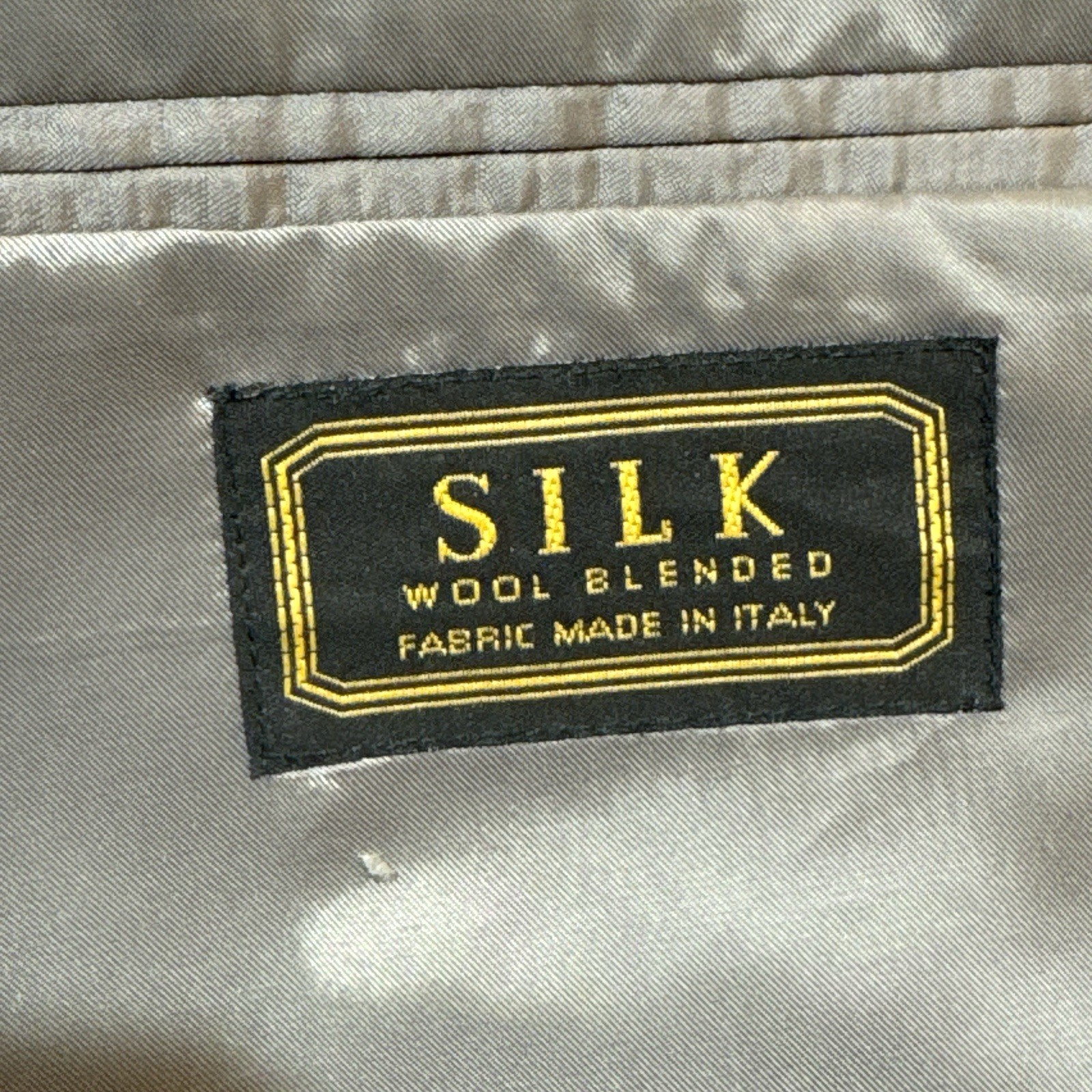 Deansgate 42R Silk Wool Houndstooth Sport Coat Tailors Row Single Vent