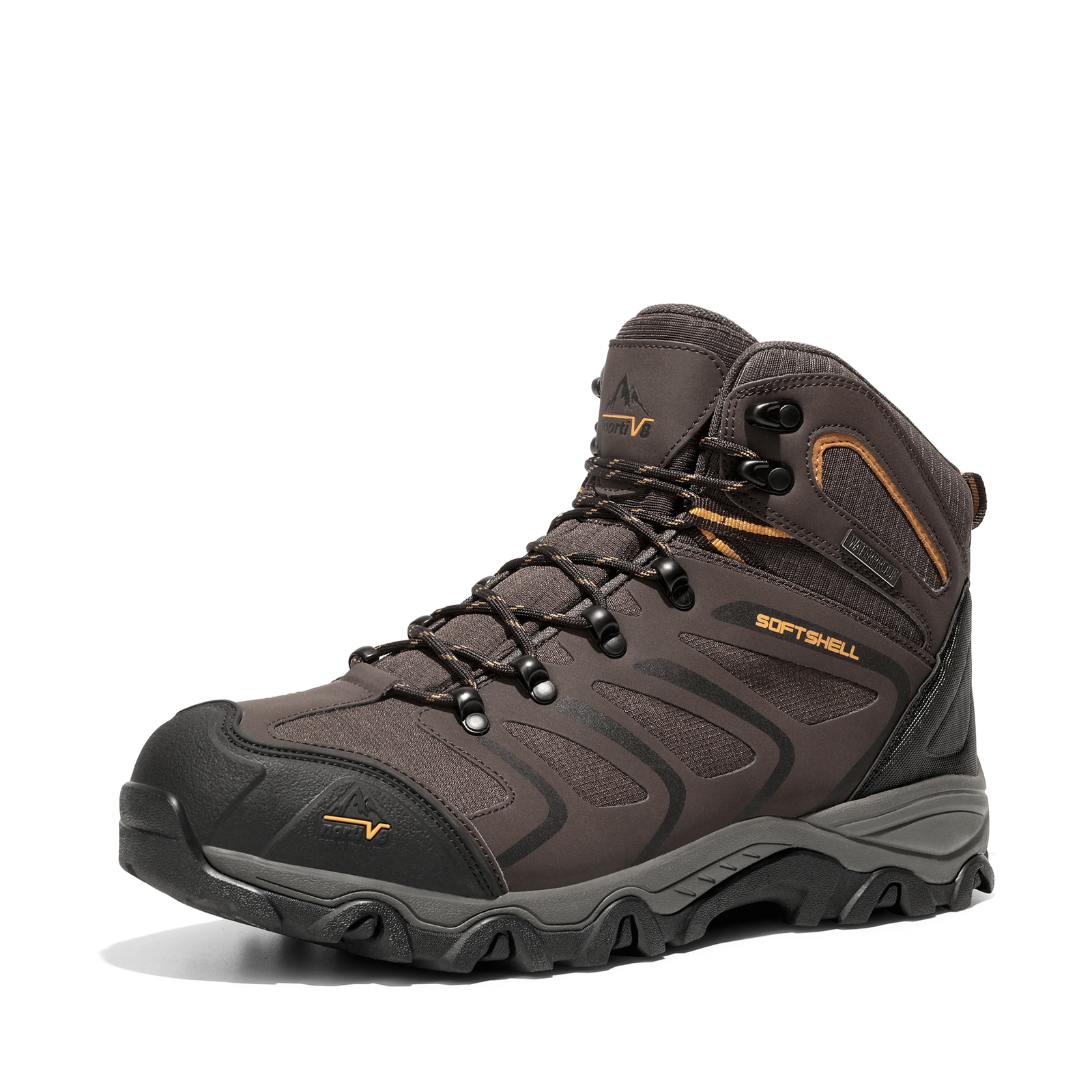 Mens Hiking Boots WIDE SIZE Outdoor Waterproof Non-slip Trekking Trails Boots