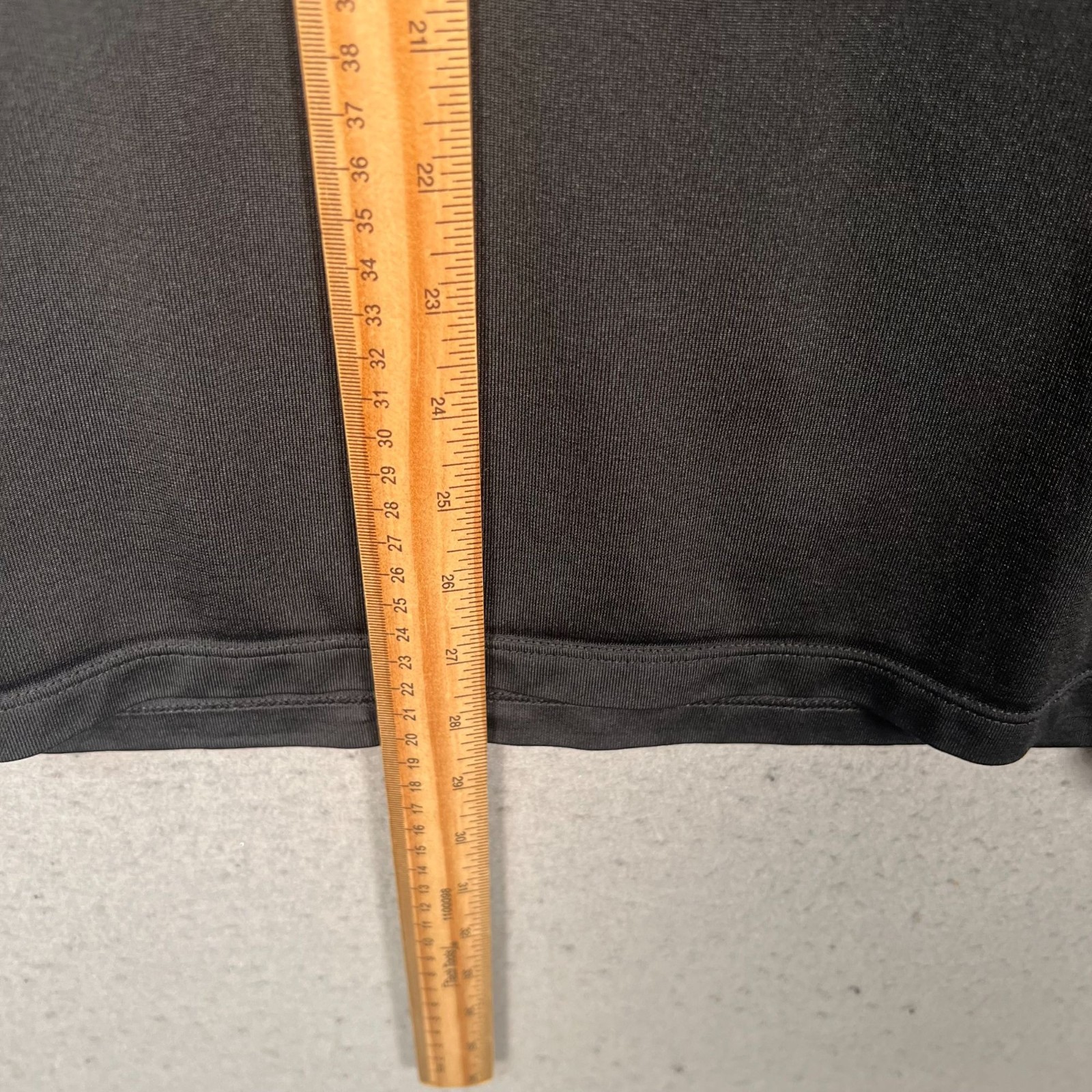 Uniqlo Mens Size Large Dry-Ex Odor Control Black Crewneck T-Shirt Athletic
