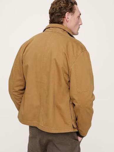 Banana Republic New Fireman Clasp Field Jacket (medium), khaki beige