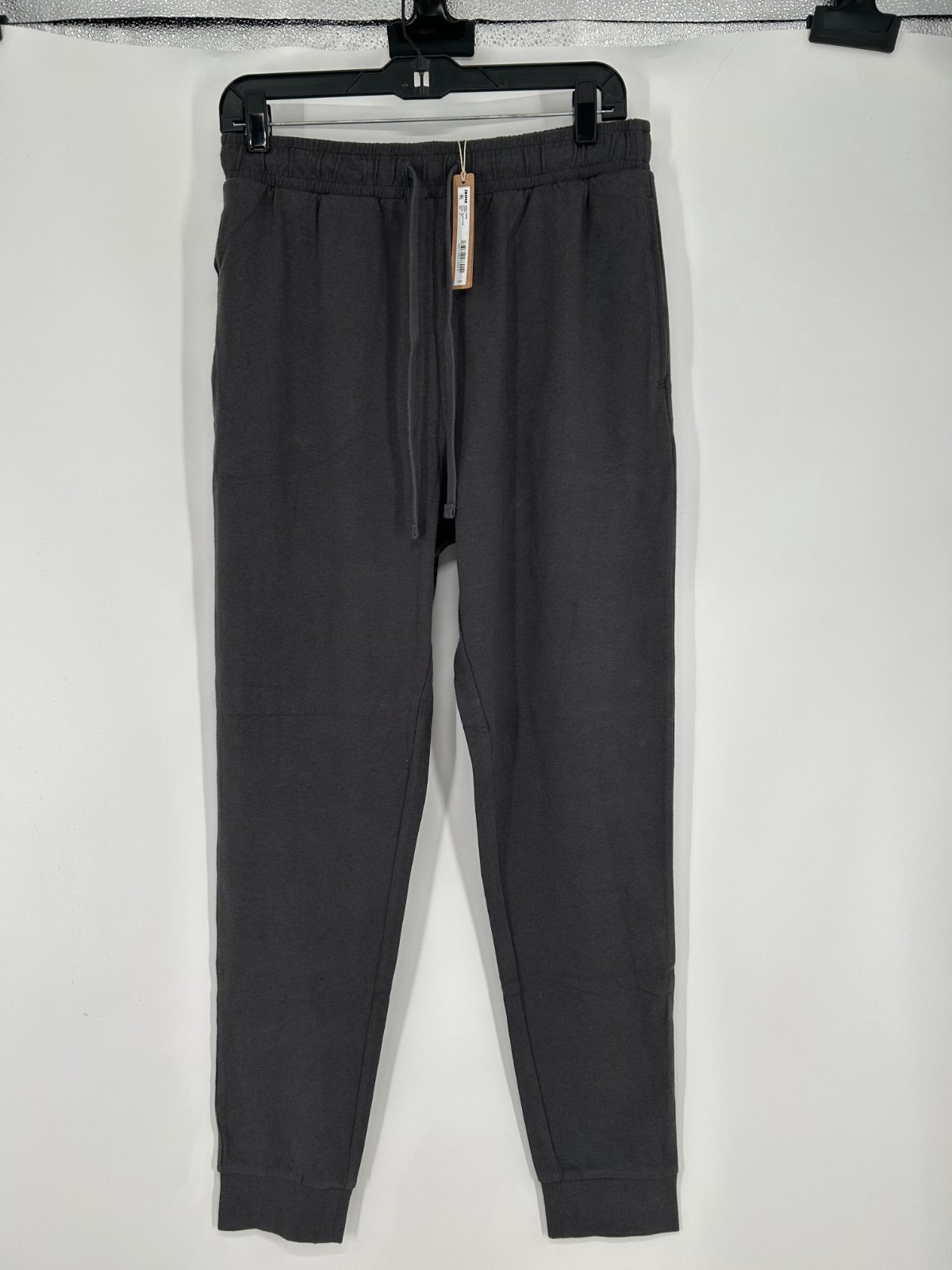 SKIMS Jersey Lounge Joggers Pants Womens Size Small Ash Grey Sweatpants Cuffed
