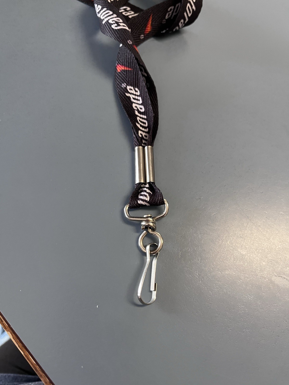Gatorade Vintage Lanyard with Lightning Bolt ID Badge Holder