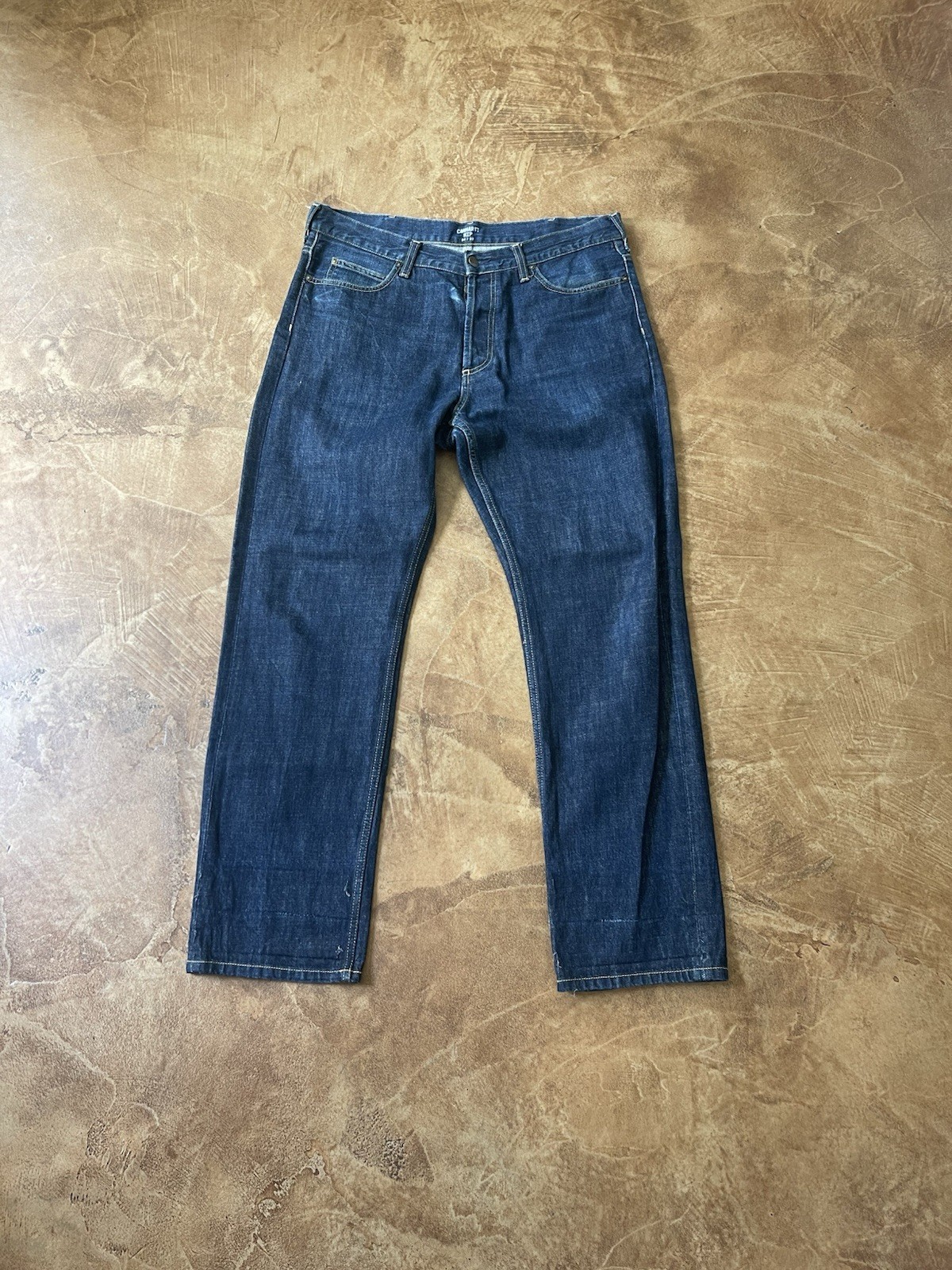 Carhartt WIP Raw Denim Jeans Straight Jeans 32/34 32×34