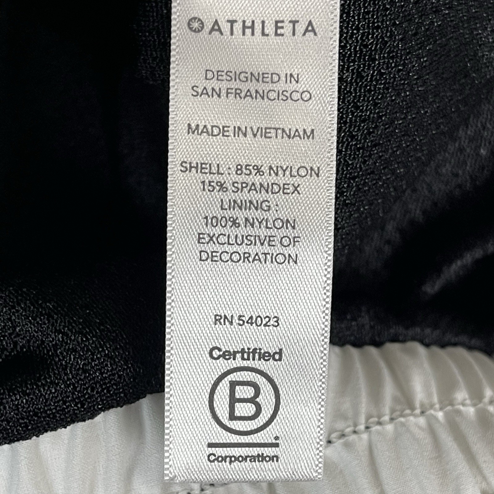 Athleta Jacket Womens M Black Brooklyn Track Full Zip Bomber Athletic High Neck