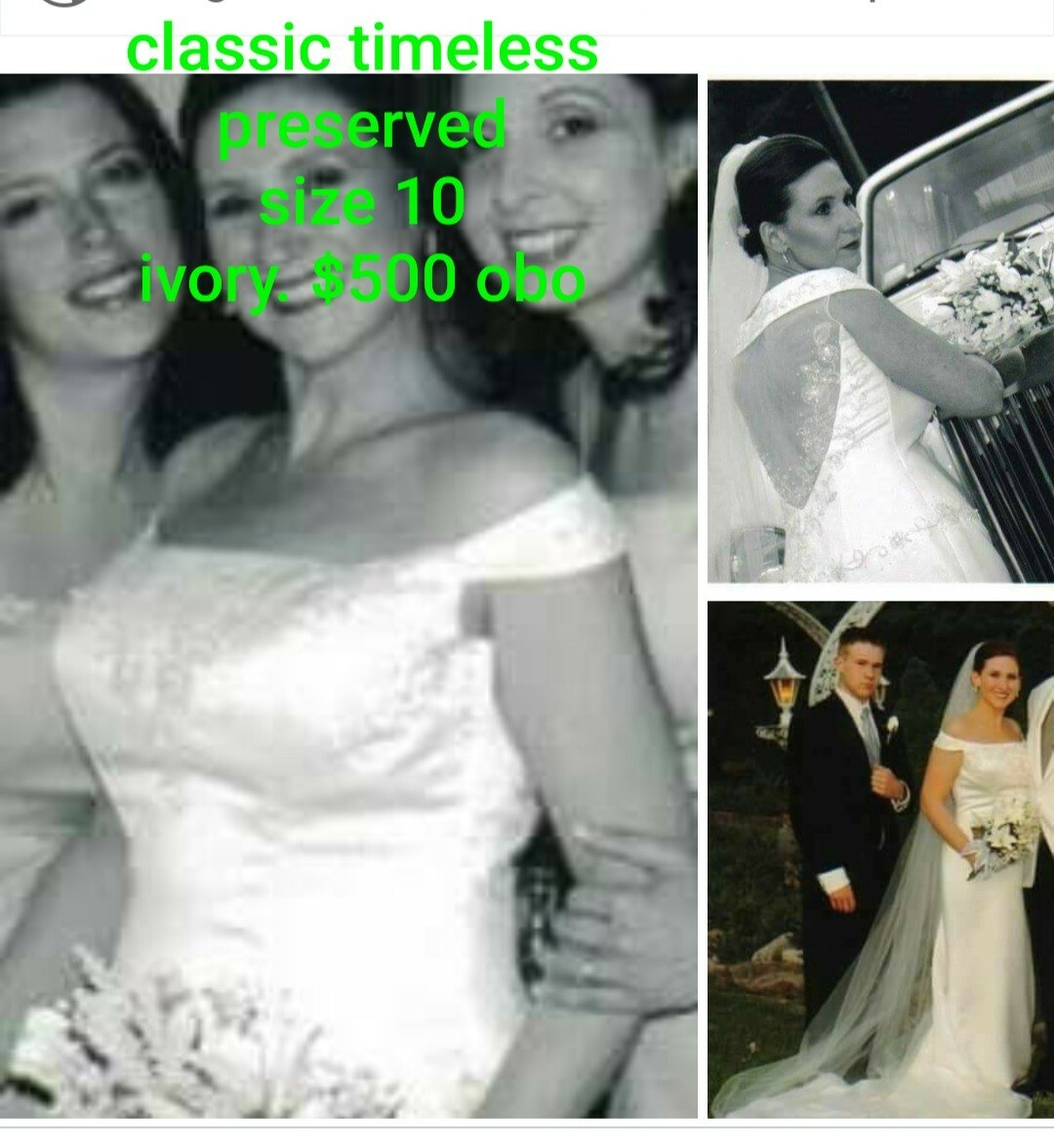 Wedding gown Ivory Classic Mermaid Cut 