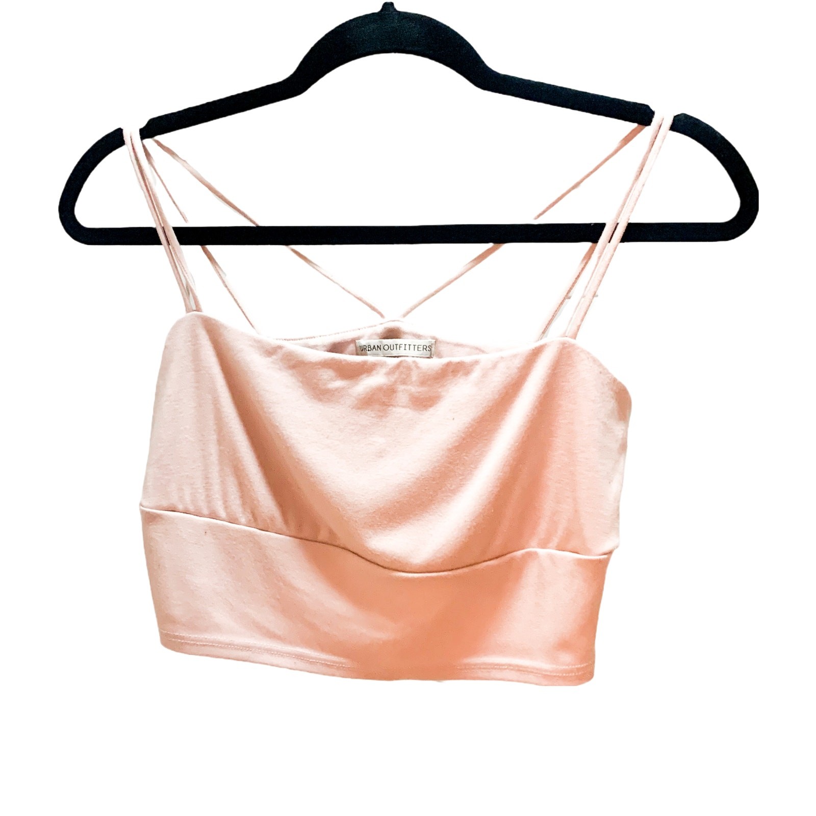 Urban Outfitters Celeste Square Neck Cami Rose Medium