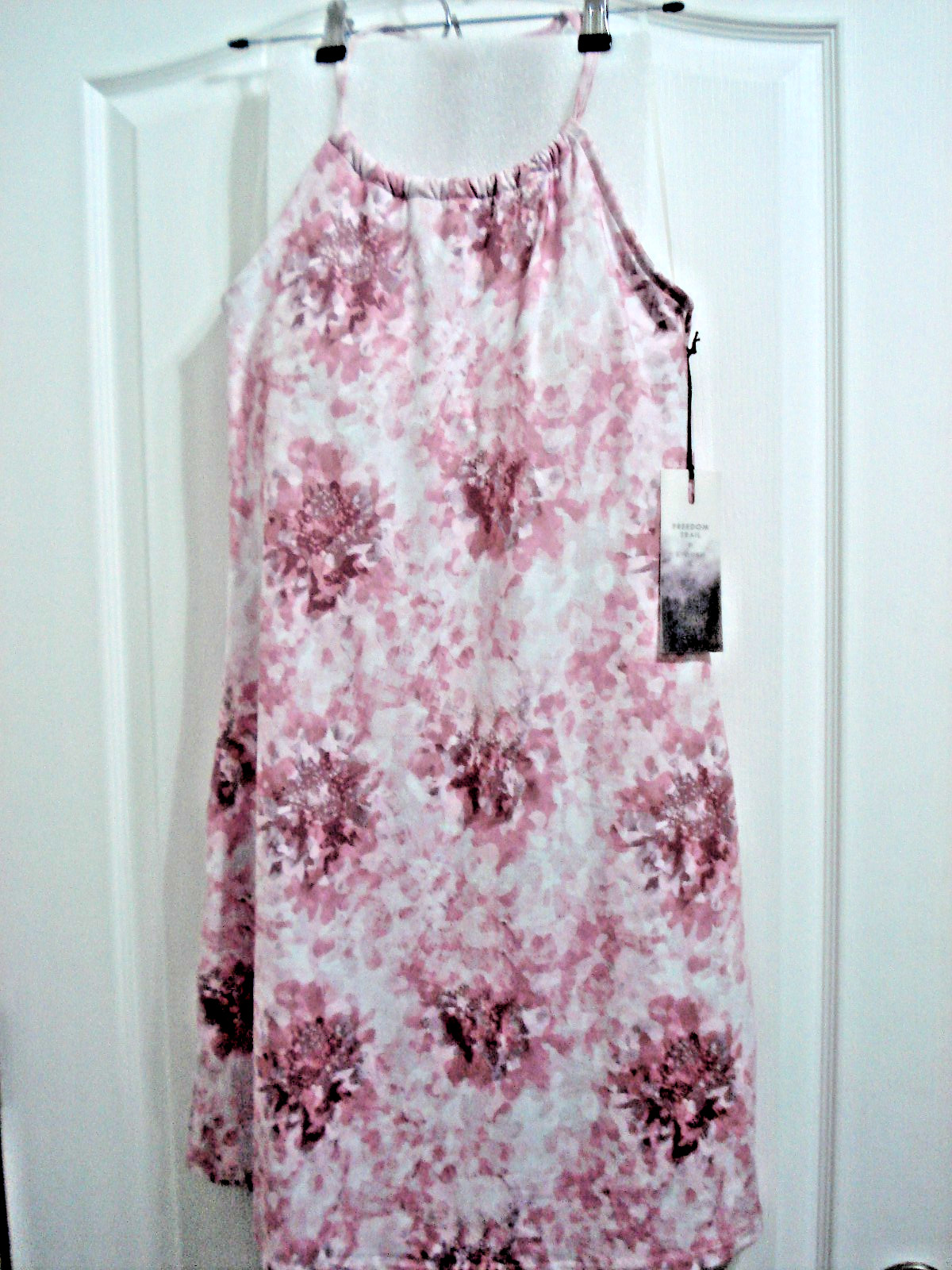 Kyodan Freedom Trail Stretch Rose Tie-Dye Athletic Dress Built-In Bra NWT Sz. M