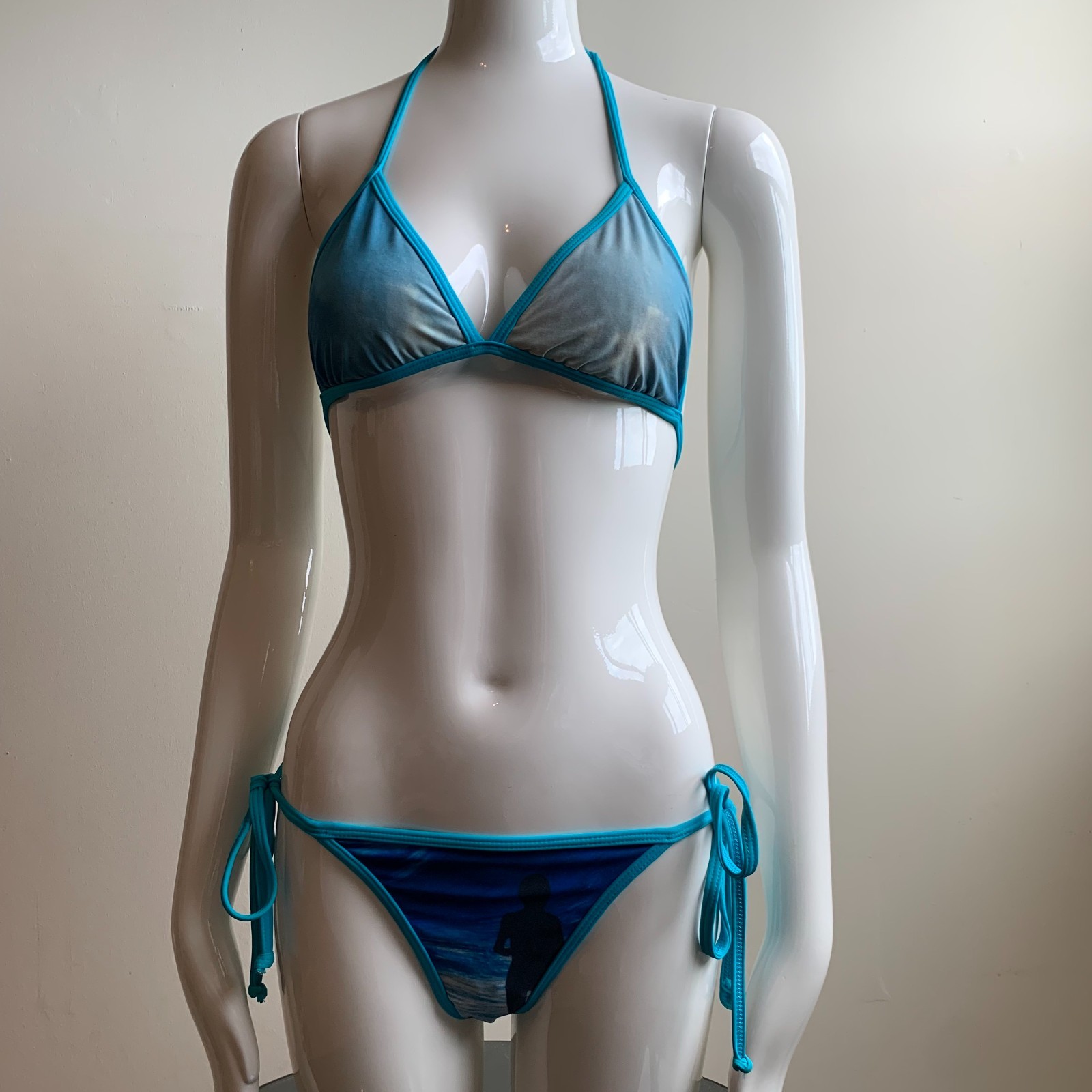 Aaron Chang Surfer ocean photo print wave bikini