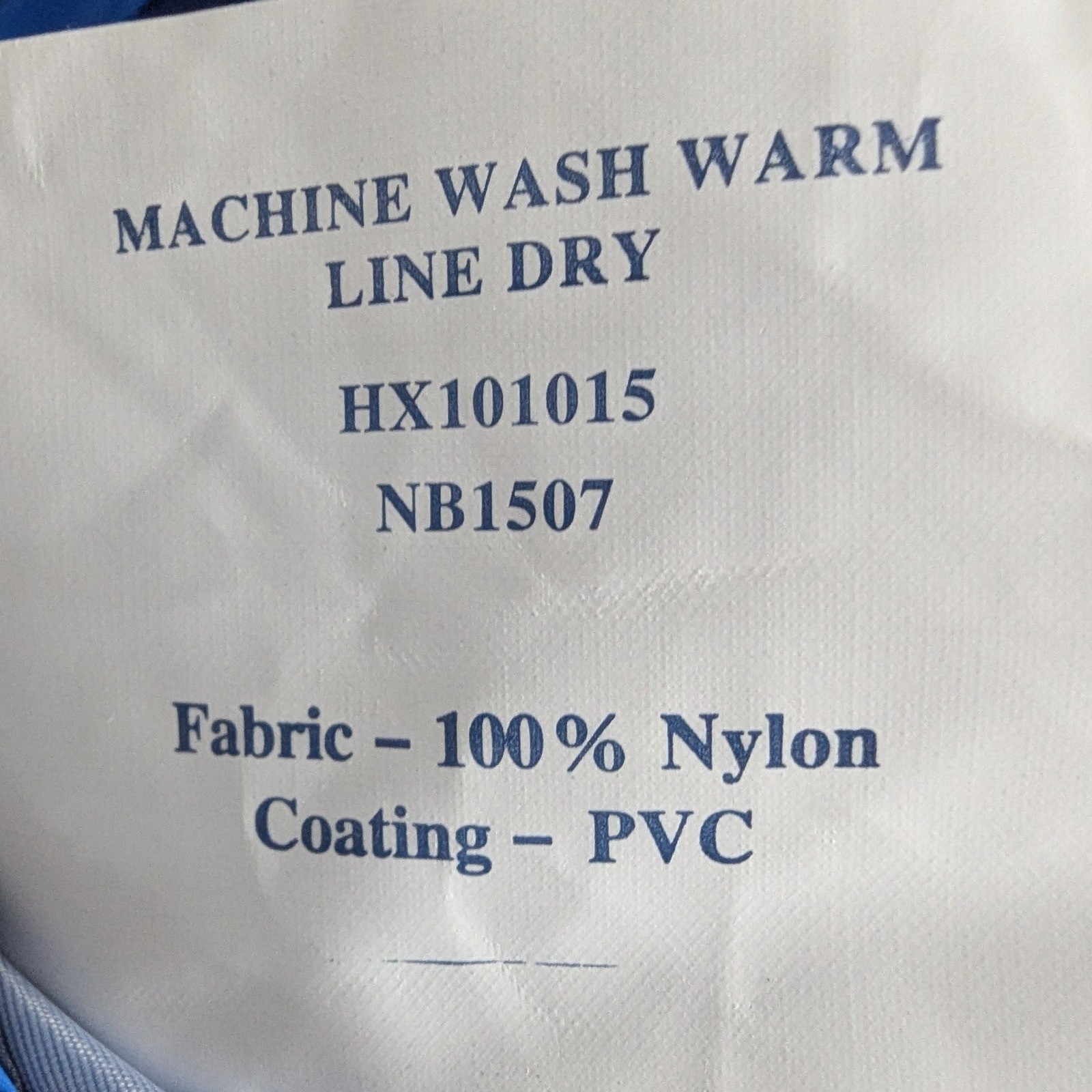 Tingley Storm Champ Blue Rain Jacket Hooded Waterproof Men’s Size S Outerwear