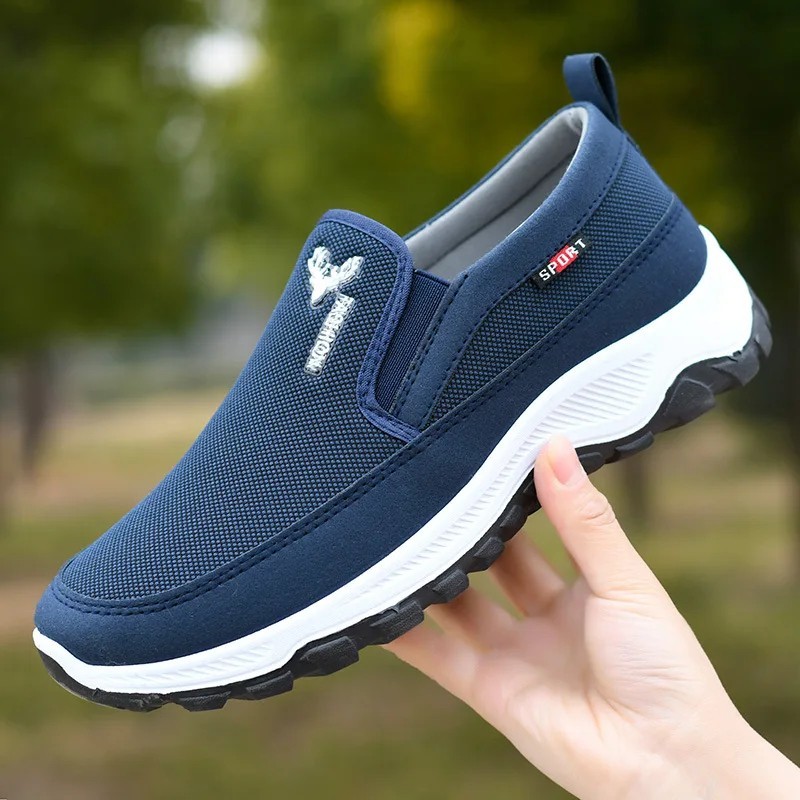 Men’s Loafer Slip On Athletic Shoes Casual Walking Sneakers Outdoor Sports