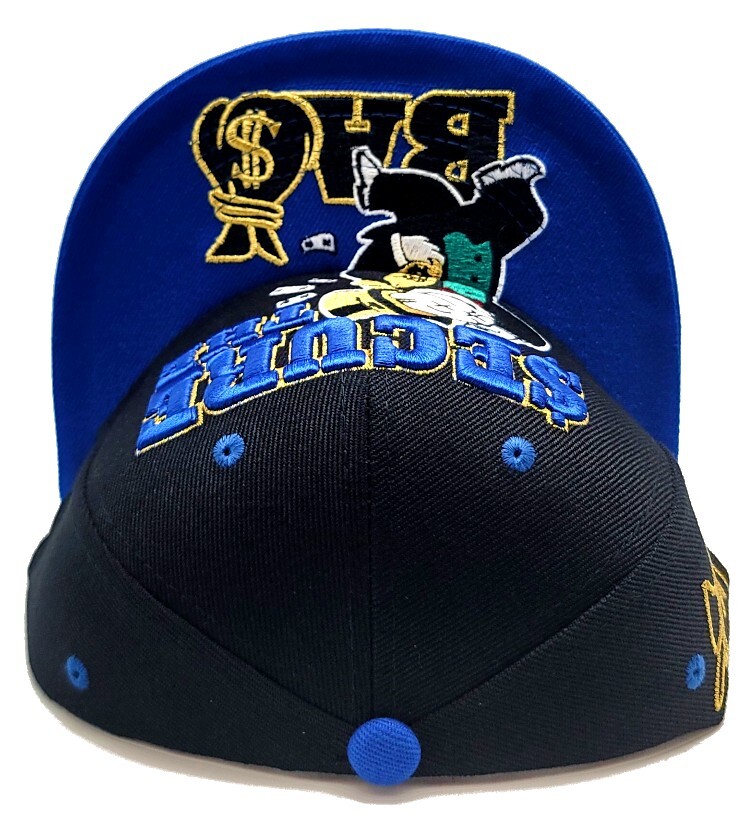 Secure the Money Penny Bag New Uncle Leader Rich Monopoly Era Snapback Hat Cap