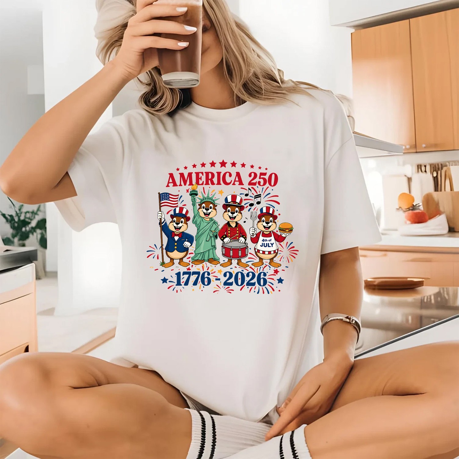 Buc-ees 250th Anniversary America, 250th years of Freedom Shirt