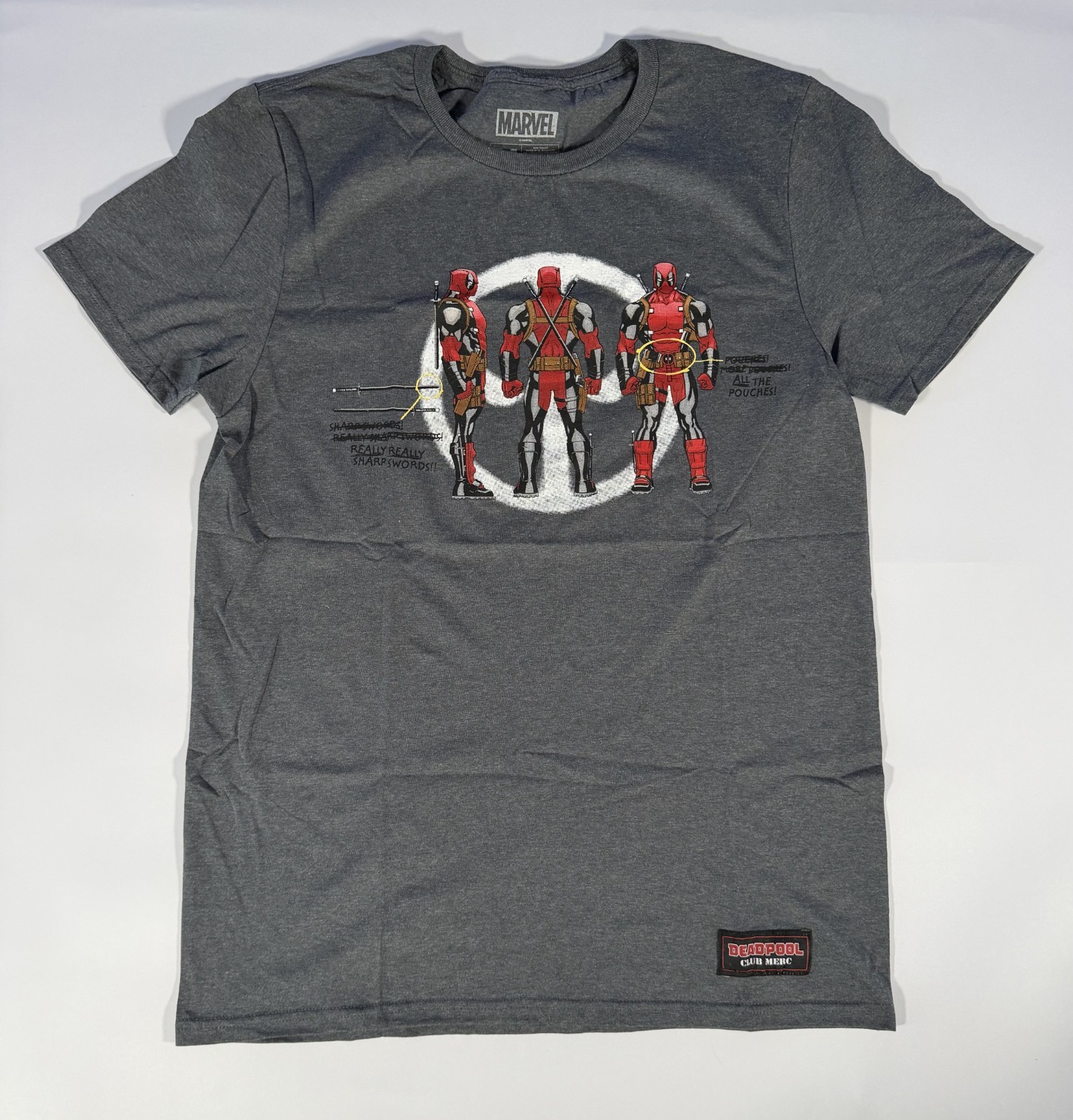 Loot Crate Deadpool Graphic T-Shirt Medium