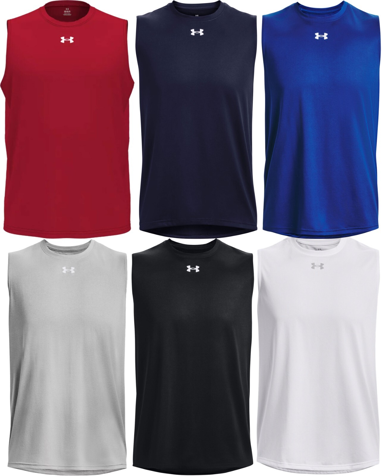 Under Armour Men’s Team Tech Sleeveless Tee – 1376840 – FREE SHIPPING